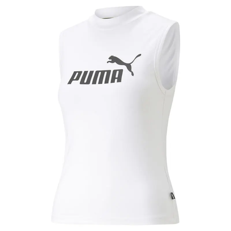 Camiseta De Tirantes Mujer Essentials Slim Logo PUMA 8 Camiseta De Tirantes Mujer Essentials Slim Logo PUMA - Imagen 6