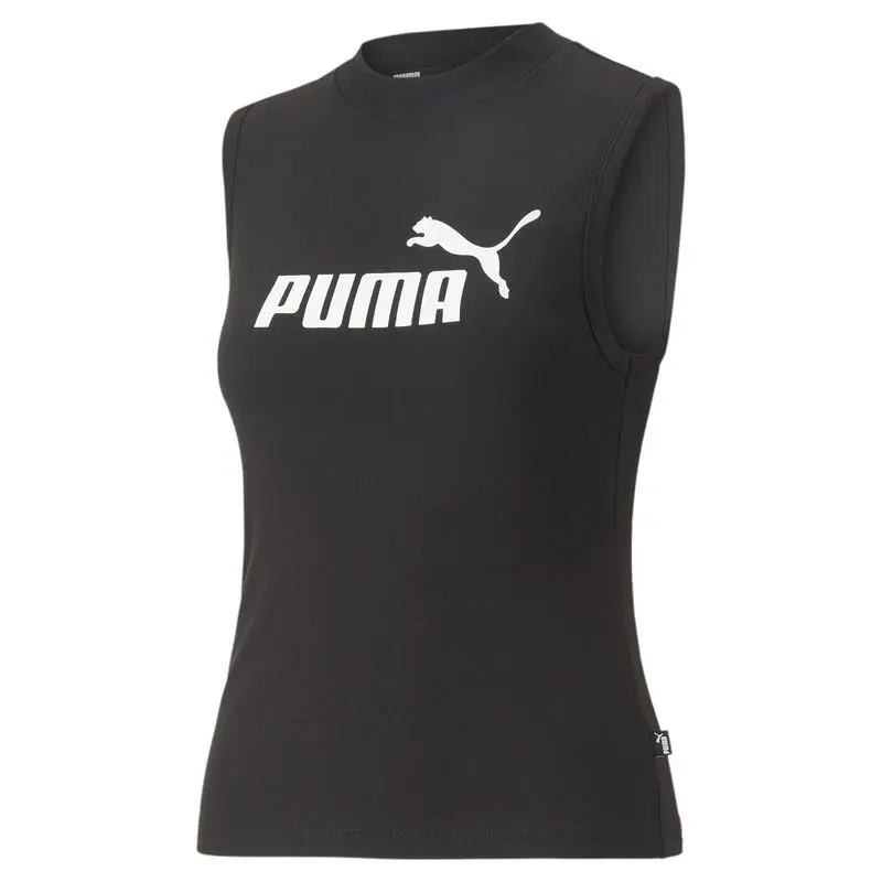 Camiseta De Tirantes Mujer Essentials Slim Logo PUMA 3 Camiseta De Tirantes Mujer Essentials Slim Logo PUMA