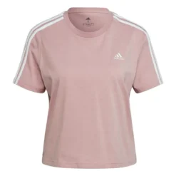 ADIDAS Camiseta Essentials Loose Cropped 3 Bandas -Fitness cardio Ventas camiseta essentials loose cropped 3 bandas 2