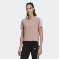 ADIDAS Camiseta Essentials Loose Cropped 3 Bandas