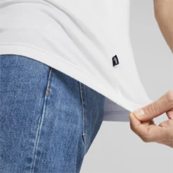 Camiseta Essentials+2 Colour Logo Hombre PUMA Blanco -Fitness cardio Ventas camiseta essentials2 colour logo hombre puma blanco 2