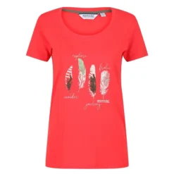 Regatta Camiseta Filandra IV Para Mujer Verde Hielo -Fitness cardio Ventas camiseta filandra iv para mujer rojo cielo