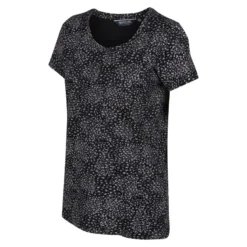 Regatta Camiseta Filandra VI Abstracto Para Mujer Negro 9 Regatta Camiseta Filandra VI Abstracto Para Mujer Negro -Fitness cardio Ventas camiseta filandra vi abstracto para mujer negro 2