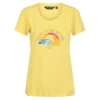 Regatta Camiseta Filandra VI Atardecer Para Mujer Amarillo Maíz -Fitness cardio Ventas camiseta filandra vi atardecer para mujer amarillo maiz