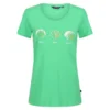 Regatta Camiseta Filandra VI Conchas Marinas Para Mujer Verde Vibrante 2 Regatta Camiseta Filandra VI Conchas Marinas Para Mujer Verde Vibrante -Fitness cardio Ventas camiseta filandra vi conchas marinas para mujer verde vibrante