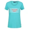 Regatta Camiseta Filandra VI De Rayas Para Mujer Turquesa 1 Regatta Camiseta Filandra VI De Rayas Para Mujer Turquesa -Fitness cardio Ventas camiseta filandra vi de rayas para mujer turquesa