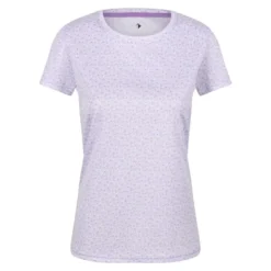 Regatta Camiseta Fingal Edition Margarita Para Mujer Lila Pastel