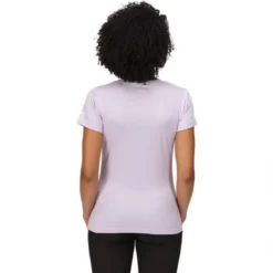 Regatta Camiseta Fingal VI Impreso Para Mujer Lila Pastel -Fitness cardio Ventas camiseta fingal vi impreso para mujer lila pastel 1
