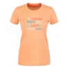 Regatta Camiseta Fingal VI Impreso Para Mujer Papaya -Fitness cardio Ventas camiseta fingal vi impreso para mujer papaya