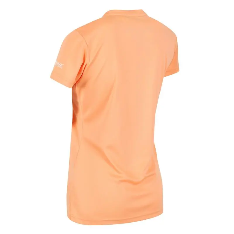 Regatta Camiseta Fingal VI Impreso Para Mujer Papaya 5 Regatta Camiseta Fingal VI Impreso Para Mujer Papaya - Imagen 3