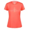 Regatta Camiseta Fingal VI Montaña Para Mujer Melocotón Neón -Fitness cardio Ventas camiseta fingal vi montaa para mujer melocoton neon