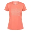 Regatta Camiseta Fingal VI Texto Para Mujer Coral Fusión 1 Regatta Camiseta Fingal VI Texto Para Mujer Coral Fusión -Fitness cardio Ventas camiseta fingal vi texto para mujer coral fusion