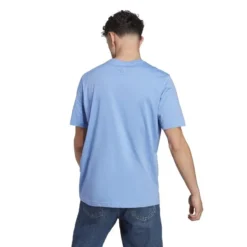 Camiseta Fitness Adidas Hombre Azul -Fitness cardio Ventas camiseta fitness adidas hombre azul 3