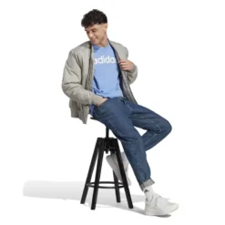 Camiseta Fitness Adidas Hombre Azul -Fitness cardio Ventas camiseta fitness adidas hombre azul 4