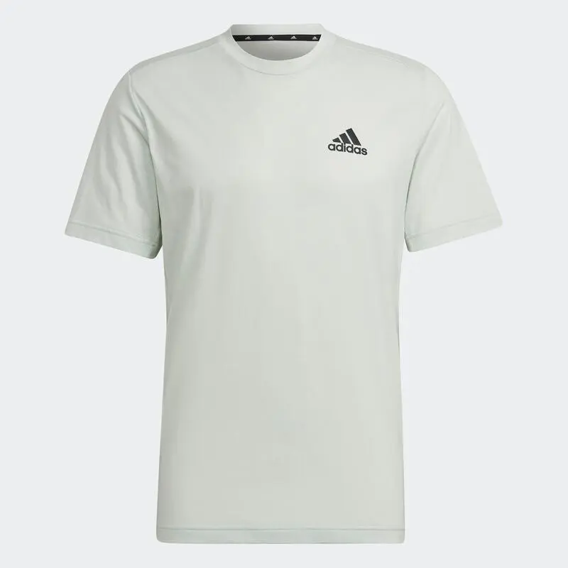 Camiseta Fitness Cardio Adidas Hombre Verde 6 Camiseta Fitness Cardio Adidas Hombre Verde - Imagen 4