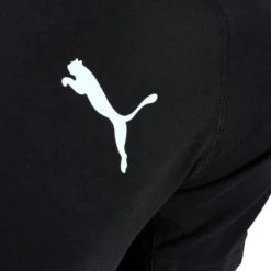 Camiseta Fitness Puma Hombre Negro Manga Corta Algodón -Fitness cardio Ventas camiseta fitness puma hombre negro manga corta algodon 4