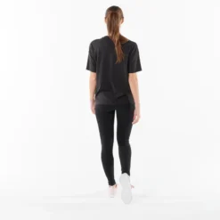 Camiseta Fitness Puma Mujer Negro Manga Corta Algodón 11 Camiseta Fitness Puma Mujer Negro Manga Corta Algodón -Fitness cardio Ventas camiseta fitness puma mujer negro manga corta algodon 4