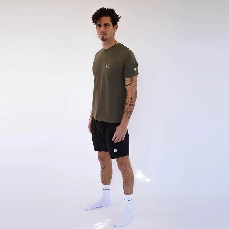 Camiseta Fitness Sostenible Manga Corta Algodón Unisex Fitplanet Seaturtle Verde 7 Camiseta Fitness Sostenible Manga Corta Algodón Unisex Fitplanet Seaturtle Verde - Imagen 5