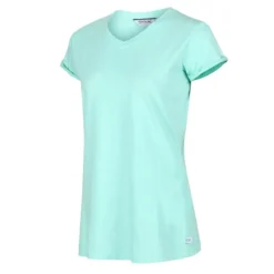 Regatta Camiseta Fyadora Para Mujer Verde Hielo -Fitness cardio Ventas camiseta fyadora para mujer verde hielo 3