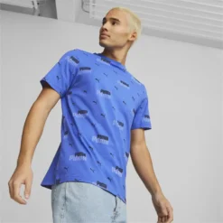 Camiseta Hombre Essentials+ Logo Power Printed PUMA -Fitness cardio Ventas camiseta hombre essentials logo power printed puma 1