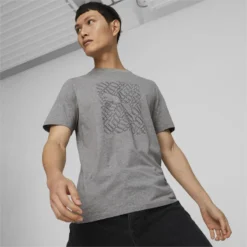 Camiseta Hombre Graphics Cat PUMA -Fitness cardio Ventas camiseta hombre graphics cat puma 1