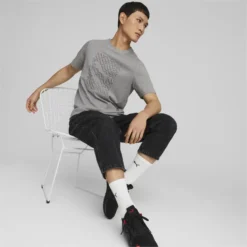 Camiseta Hombre Graphics Cat PUMA -Fitness cardio Ventas camiseta hombre graphics cat puma 4