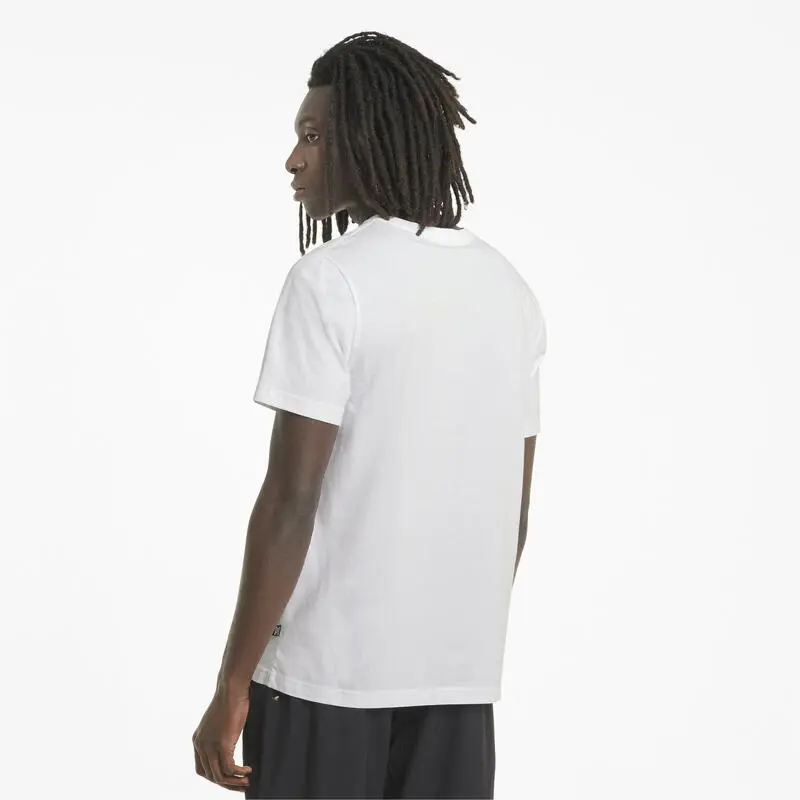 Camiseta Hombre PUMA Essentials Logo Blanco 5 Camiseta Hombre PUMA Essentials Logo Blanco - Imagen 3