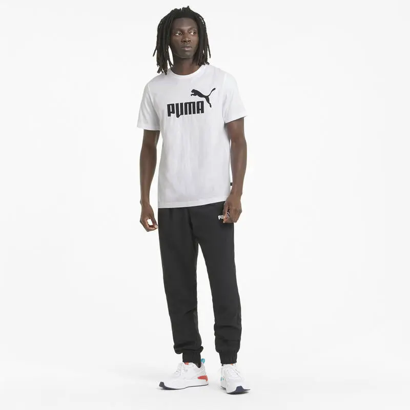 Camiseta Hombre PUMA Essentials Logo Blanco 6 Camiseta Hombre PUMA Essentials Logo Blanco - Imagen 4