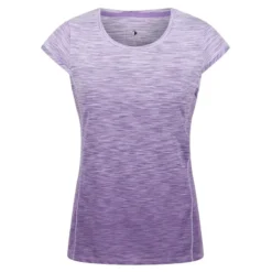 Regatta Camiseta Hyperdimension II Degradado Para Mujer Lila Pastel