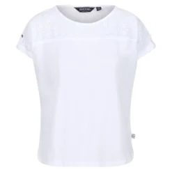 Regatta Camiseta Jaida Para Mujer Lila Pastel -Fitness cardio Ventas camiseta jaida para mujer blanco
