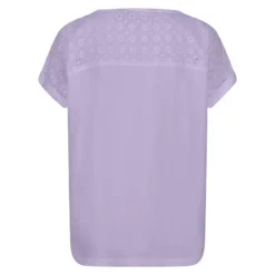 Regatta Camiseta Jaida Para Mujer Lila Pastel -Fitness cardio Ventas camiseta jaida para mujer lila pastel 1