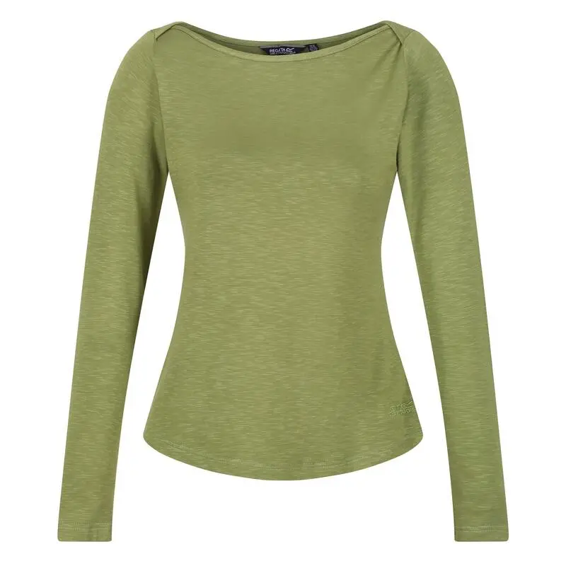 Regatta Camiseta Lakeisha De Manga Larga Para Mujer Verde Campo 3 Regatta Camiseta Lakeisha De Manga Larga Para Mujer Verde Campo