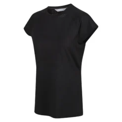 Regatta Camiseta Luaza Para Mujer Negro -Fitness cardio Ventas camiseta luaza para mujer negro 3