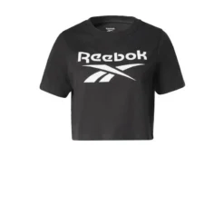 Camiseta Manga Corta Mujer Reebok Identity Negro