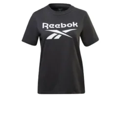 Camiseta Manga Corta Mujer Reebok Identity Negro