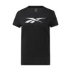 Camiseta Manga Corta Mujer Reebok Training Essentials Vector Graphic Negro -Fitness cardio Ventas camiseta manga corta mujer reebok training essentials vector graphic negro