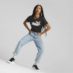 Camiseta Mujer Essentials+ Animal PUMA 10 Camiseta Mujer Essentials+ Animal PUMA -Fitness cardio Ventas camiseta mujer essentials animal puma 2