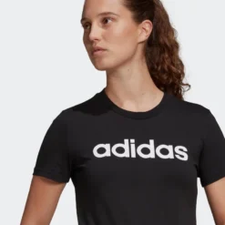 Camiseta Mujer Manga Corta 100% Algodón Adidas Fitness Linear Negro 10 Camiseta Mujer Manga Corta 100% Algodón Adidas Fitness Linear Negro -Fitness cardio Ventas camiseta mujer manga corta 100 algodon adidas fitness linear negro 3