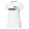 Camiseta Mujer PUMA Essentials Logo Blanco -Fitness cardio Ventas camiseta mujer puma essentials logo blanco 1