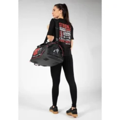 Camiseta Musculación Manga Corta Algodón Mujer GORILLA WEAR Sandy Negro -Fitness cardio Ventas camiseta musculacion manga corta algodon mujer gorilla wear sandy negro 2