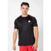 Camiseta Musculación Manga Corta Hombre GORILLA WEAR Performance Negro Rojo -Fitness cardio Ventas camiseta musculacion manga corta hombre gorilla wear performance negro rojo 5