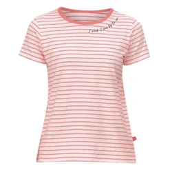 Regatta Camiseta Odalis De Rayas Para Mujer Rosa Neón