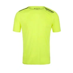 BODYCROSS Camiseta Para Correr Oliver Negro -Fitness cardio Ventas camiseta para correr oliver amarillo neon