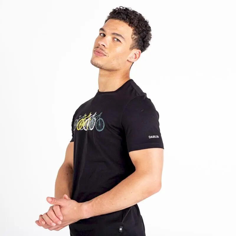 Dare 2b Camiseta Perpetuate Bici Para Hombre Negro 6 Dare 2b Camiseta Perpetuate Bici Para Hombre Negro - Imagen 4