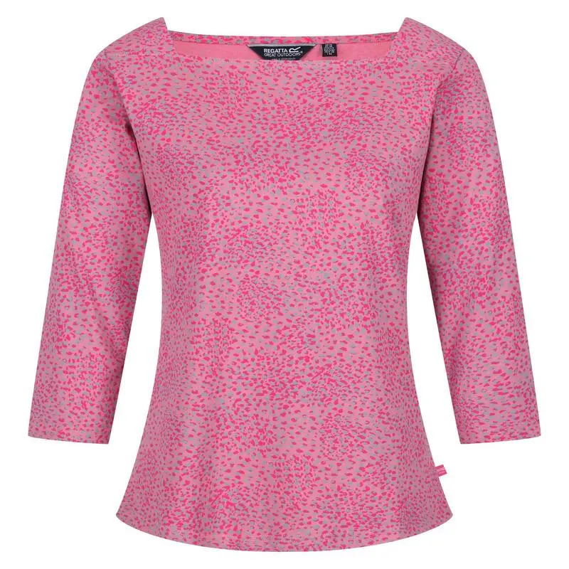 Regatta Camiseta Polexia Abstracto Para Mujer Rosa Brezo 3 Regatta Camiseta Polexia Abstracto Para Mujer Rosa Brezo