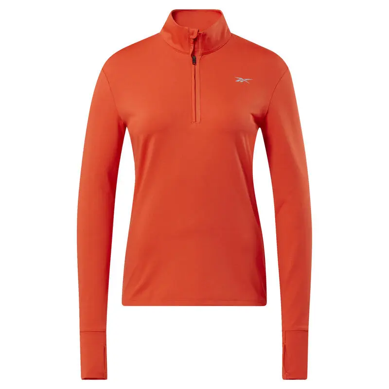 Reebok Camiseta Running 1/4 Zip 3 Reebok Camiseta Running 1/4 Zip