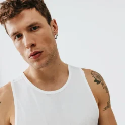 Kalenji Camiseta Running Dry Hombre Blanco Sin Mangas Transpirable 11 Kalenji Camiseta Running Dry Hombre Blanco Sin Mangas Transpirable -Fitness cardio Ventas camiseta running dry hombre blanco sin mangas transpirable 3