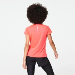Kalenji Camiseta Running Manga Corta Transpirable Mujer Dry Rosa -Fitness cardio Ventas camiseta running manga corta transpirable mujer dry rosa 1