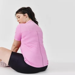 Kalenji Camiseta Running Transpirable Mujer Dry+ Breath Rosa 12 Kalenji Camiseta Running Transpirable Mujer Dry+ Breath Rosa -Fitness cardio Ventas camiseta running transpirable mujer dry breath rosa 4