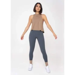 Joy Studio Camiseta Sin Mangas Fitness - Caqui 10 Joy Studio Camiseta Sin Mangas Fitness - Caqui -Fitness cardio Ventas camiseta sin mangas fitness caqui 2